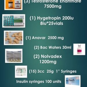 Hygetropin HGH w/ Testosterone & Anavar 11